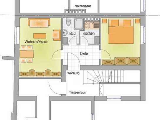 Ansprechende 2-Zimmer-Wohnung mit EBK in Gelsenkirchen