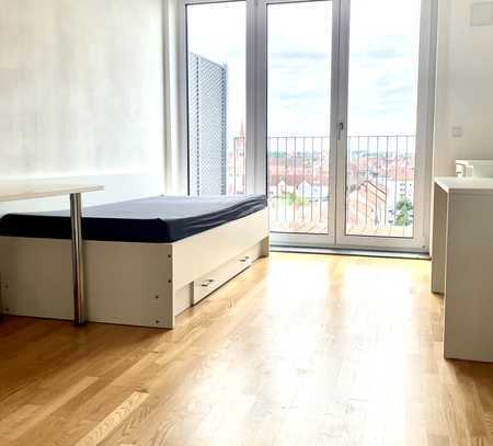 STUDENTEN/AZUBIS/UMSCHÜLER - Über den Dächern... Zentral gelegenes möbliertes 1-Zimmer-Apartment