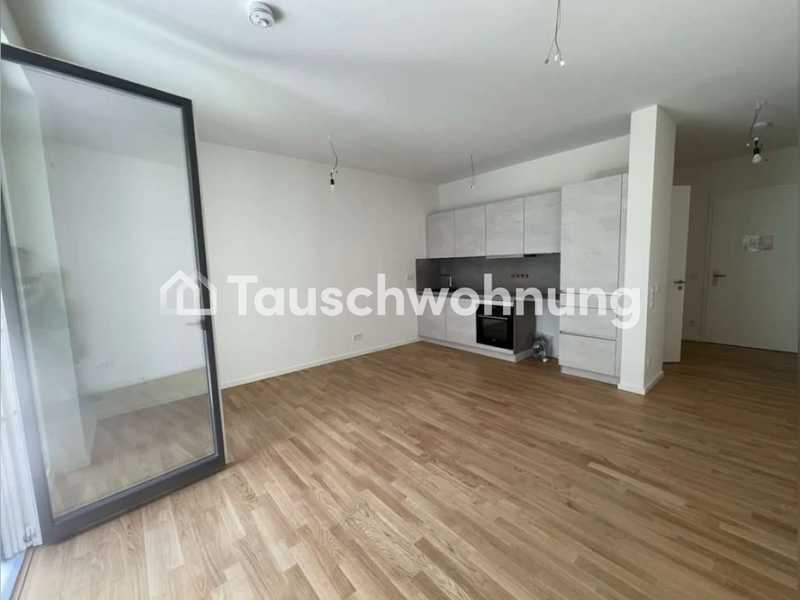 Tauschwohnung: 1 Zimmer Neubau mit riesiger Terasse und privatem Innenhof