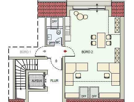 Hochwertige Bürofläche im Erstbezug