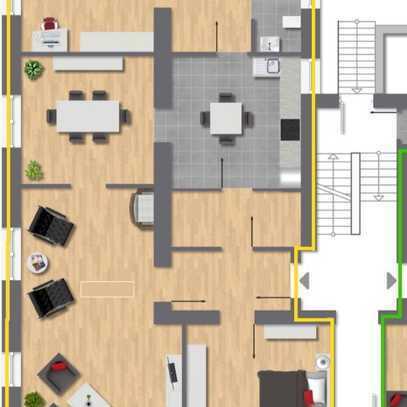 Erstbezug nach Sanierung: Attraktive 4-Zimmer-Wohnung in Essen-Frintrop
