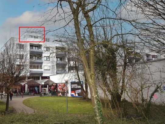 Gepflegtes 1-Zi.-Appartement mit Stellplatz in Rheinnähe