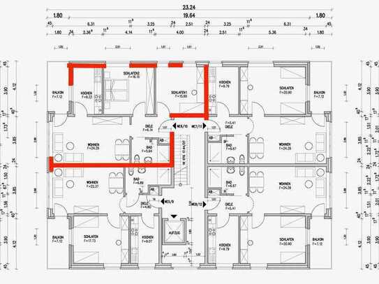 Neuwertige barrierefrei ETW im KFW 55 Haus mit Aufzug, Garage und Balkon!!!