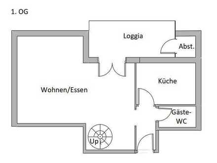Erstbezug nach Sanierung: 3-Zimmer-Maisonette-Wohnung in Toplage von Seckenheim