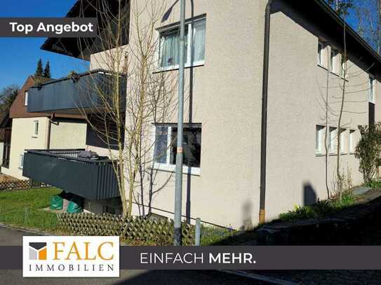 Ruhig gelegene Erdgeschoss-Wohnung mit großem Balkon und Stellplatz