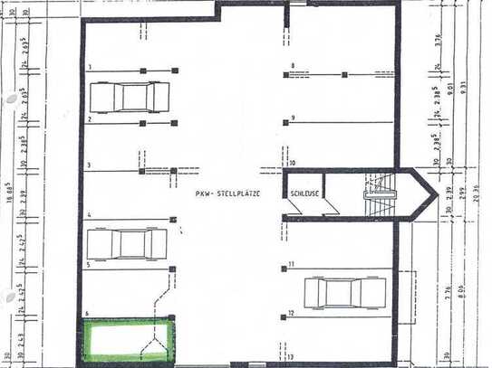 Garagenstellplatz Lisztstr. 6 Pforzheim-Nordstadt zu vermieten