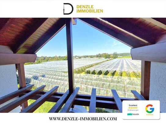 **Provisionsfrei** Helle Maisonette-Whg. mit Balkon, tollem Ausblick & Tiefgarage, nahe Bodenseeufer