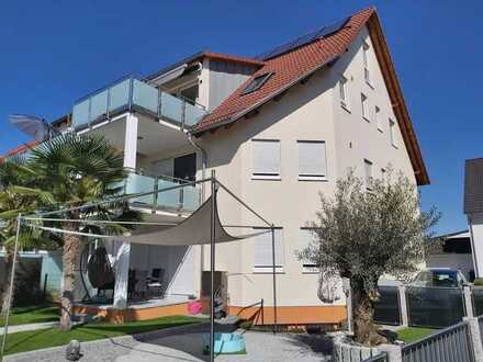 Stillvolle, neuwertige 4-Zimmer-Maisonette-Wohnung -105m2- mit Balkon in Schifferstadt