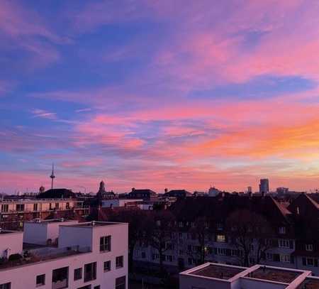 Exklusive Penthouse-Wohnung mit einzigartigem Blick in ruhiger Lage