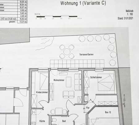Sie suchen eine schöne Wohnung, wir haben sie, mit guter Innenausstattung in Leipzig