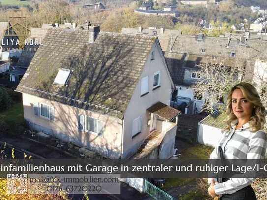 Zentral und ruhig: Einfamilienhaus mit viel Potenzial in Idar-Oberstein