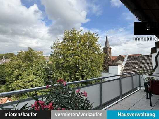 Inmitten der Historie - 2-Zimmer-Wohnung mit Balkon & Tiefgaragenstellplatz am Kaiserswerther Markt