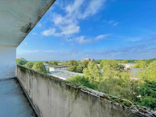 Praktische 2-Zi.-Wohnung mit Weitblick und Balkon!