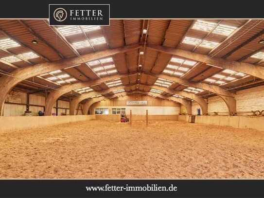 Kompakte Reitanlage in Niedersachsen inklusive Ausbildungsbetrieb mit Unterkünften für Reiterferien!