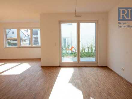 Erstbezug in Neubau: 2-Zimmerwohnung mit Terrasse in Eisingen