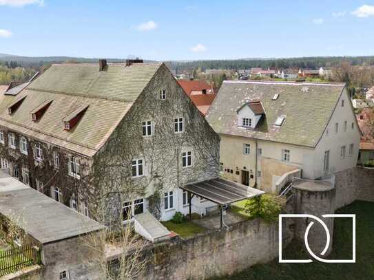 Historisches Schmuckstück! Denkmalgeschütztes Fabrikgebäude mit Wohnhaus in zentraler Innenstadtlage