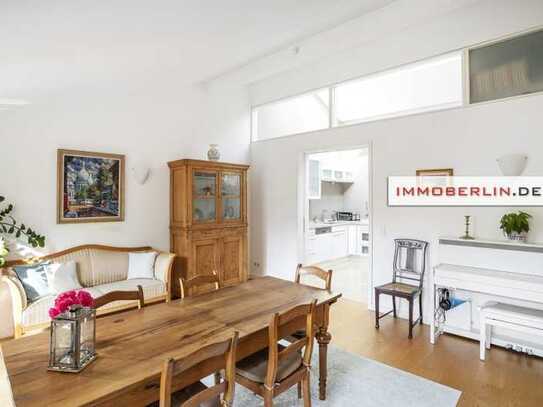 IMMOBERLIN.DE - Toplage Wannsee/Potsdam! Wunderschöne Altbauwohnung mit traumhafter Terrasse