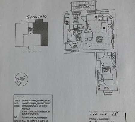 2-Zimmer-Wohnung mit Einbauküche in Potsdam