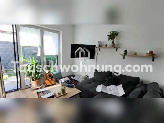 Tauschwohnung: Neubau mit Garten, 2 Zi, Mauritz-Mitte gegen 3 Zimmer