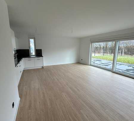 moderne, hochwertige Wohnung mit eigenem Garten zu vermieten - Neubaugebiet in Eschweiler-St. Jöris