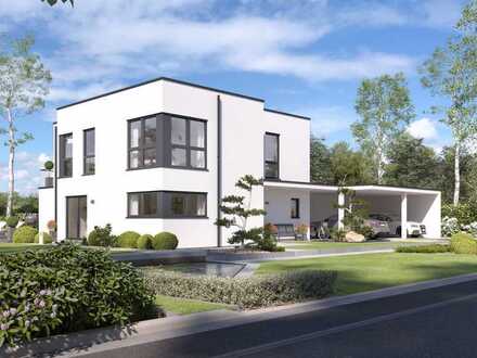 Exklusives Architektenhaus, innovative Technik und niedriger Energiebedarf