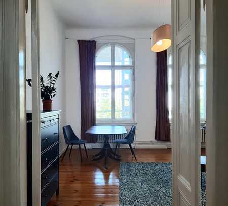 Cental, Calm, Bright, Spacious Two-Room Apartment (+/-3 years)