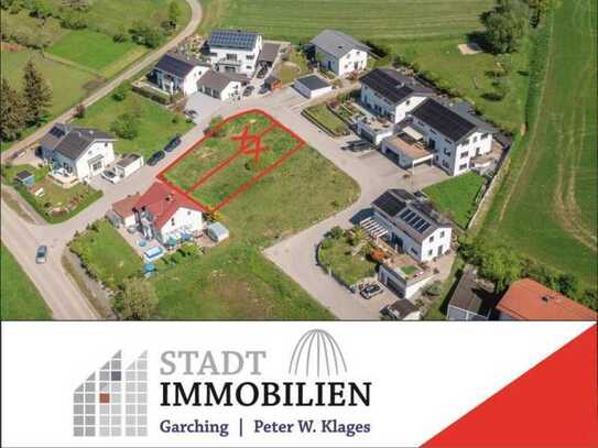 Dorfen, Zeilhofen: Schönes Baugrundstück für 2 Doppelhaushälften in ruhiger Lage.
