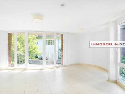 IMMOBERLIN.DE - Top-Lage in Wannsee! Geniale Wohnung mit Sonnenbalkon im modernen Architektenhaus