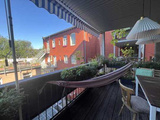 Helle 3-Zimmer Wohnung mit Balkon in zentraler Lage der Aachener Innenstadt