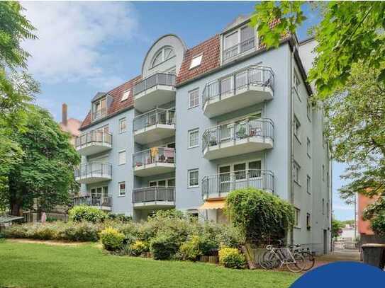 Stilvolle 2-Zimmer-Wohnung mit Balkon und Stellplatz in Leipzig Gohlis Süd