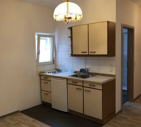 Saniertes 1-Zimmer-Appartement mit Terrassenbenützung und Einbauküche in Nördlingen