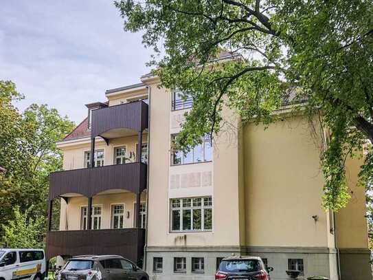 Penthouse mit charmanter Ausstattung im Stadtteil Stötteritz. Vis-á-vis zum Völkerschlachtdenkmal.