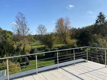 Schöner Wohnen in Dellbrück mit herrlicher Aussicht & super ruhig, riesen Terrasse plus Balkon im OG