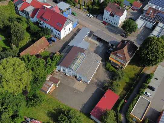 Bauträger aufgepasst, Grundstück/Halle/Wohnhaus zentrale Lage Gaildorf