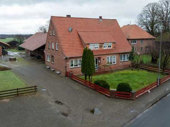 Historischer Hof mit Charme und Potenzial und großem Grundstück in Rotenburg (Wümme) OT Unterstedt