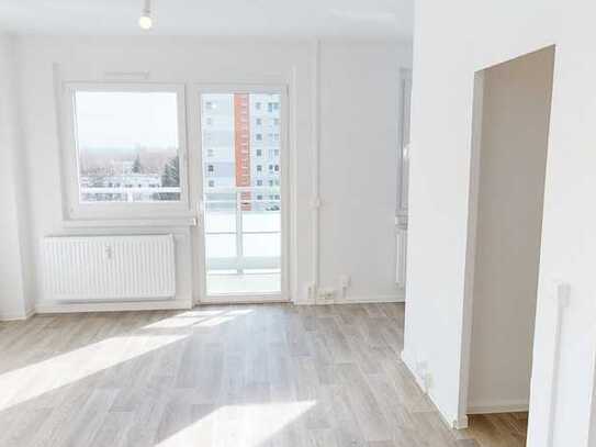 Barrierearme 1-Raum-Wohnung mit Balkon und Einbauküche