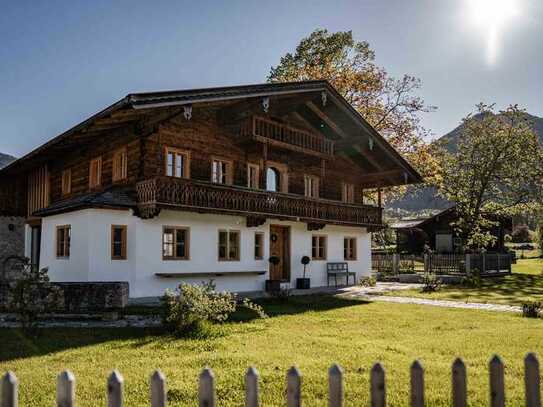 Im neuen Glanz: Historisches Bauernsacherl im Achental