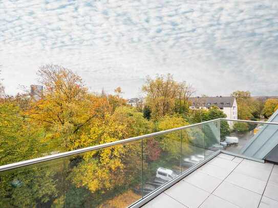 Df.-Zoo: Penthouse mit zwei Dachterrassen direkt am Zoopark