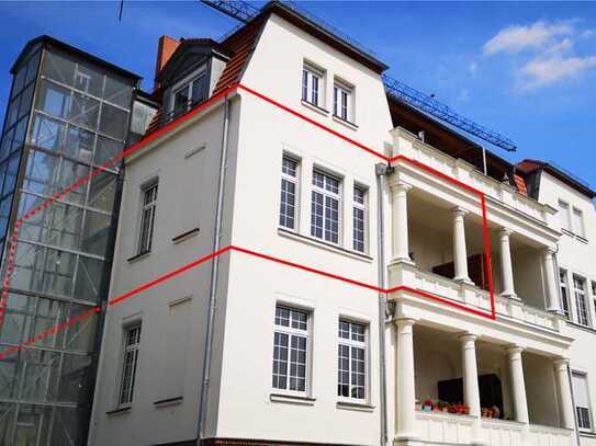 Stilvoll sanierter 3-Raum-Altbau-Traum im Grünen bei Berlin und Potsdam