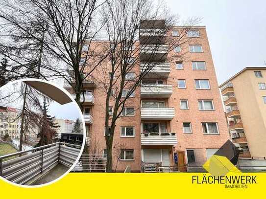 Neukölln - toll geschnittene ruhige 2-Zi.-Wohnung mit großem Balkon