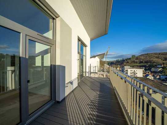 Penthouse mit großer Dachterrasse - unverbaubarer Kurparkblick