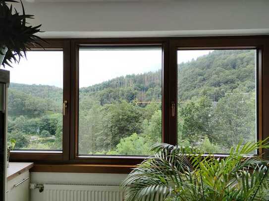 sonnige, gepflegte Wohnung mit EBK und Weitblick