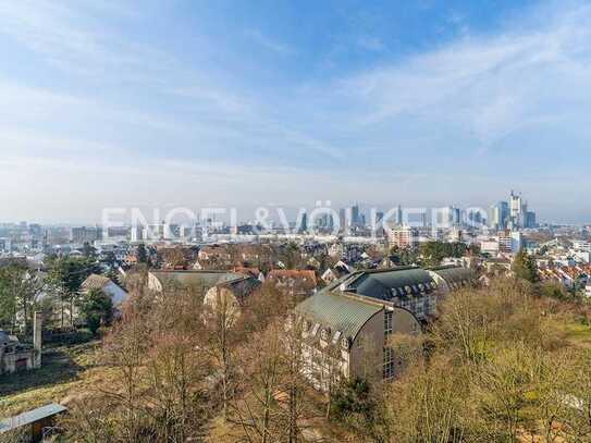 Helle Drei-Zimmer-Wohnung mit Skylineblick