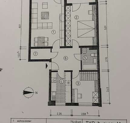 Attraktive 3-Zimmer-Wohnung mit geh. Innenausstattung mit Balkon und EBK in Garbsen Behrenbostel