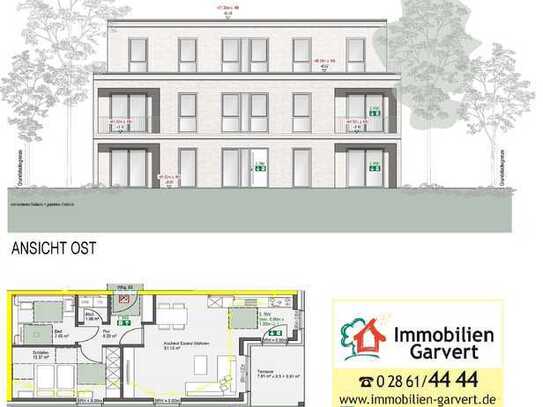 Top-Lage in Raesfeld - Neubau Eigentumswohnung im Erdgeschoss mit Terrasse und Garten_A2389