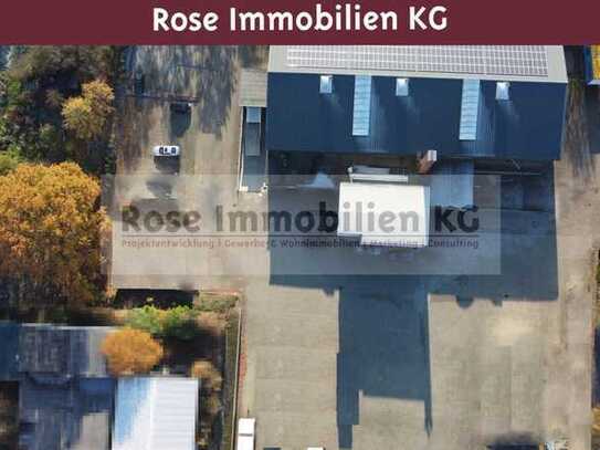 Rose Immobilien KG: Nahe der BAB2 - BAB30! Lagerfläche mit Rampe und Außenfläche zu vermieten!