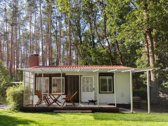 Wochenendhaus mit 3 Zimmern und Terrasse am Wolziger See