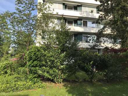 Ruhige 3-Zi-EG-Wohnung mit Balkon, 120qm Garten und Terrasse in Erkrath-Unterfeldhaus