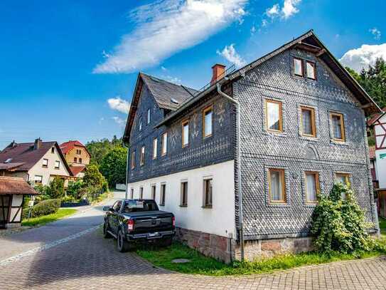 Gepflegtes Einfamilienhaus mit Garage im schönem Weischwitz | Pachtwiese