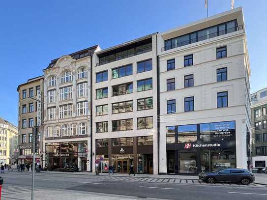 BÜROHAMBURG.DE: Modernes Büro direkt am Rathaus mit gemeinschaftlicher Dachterrasse